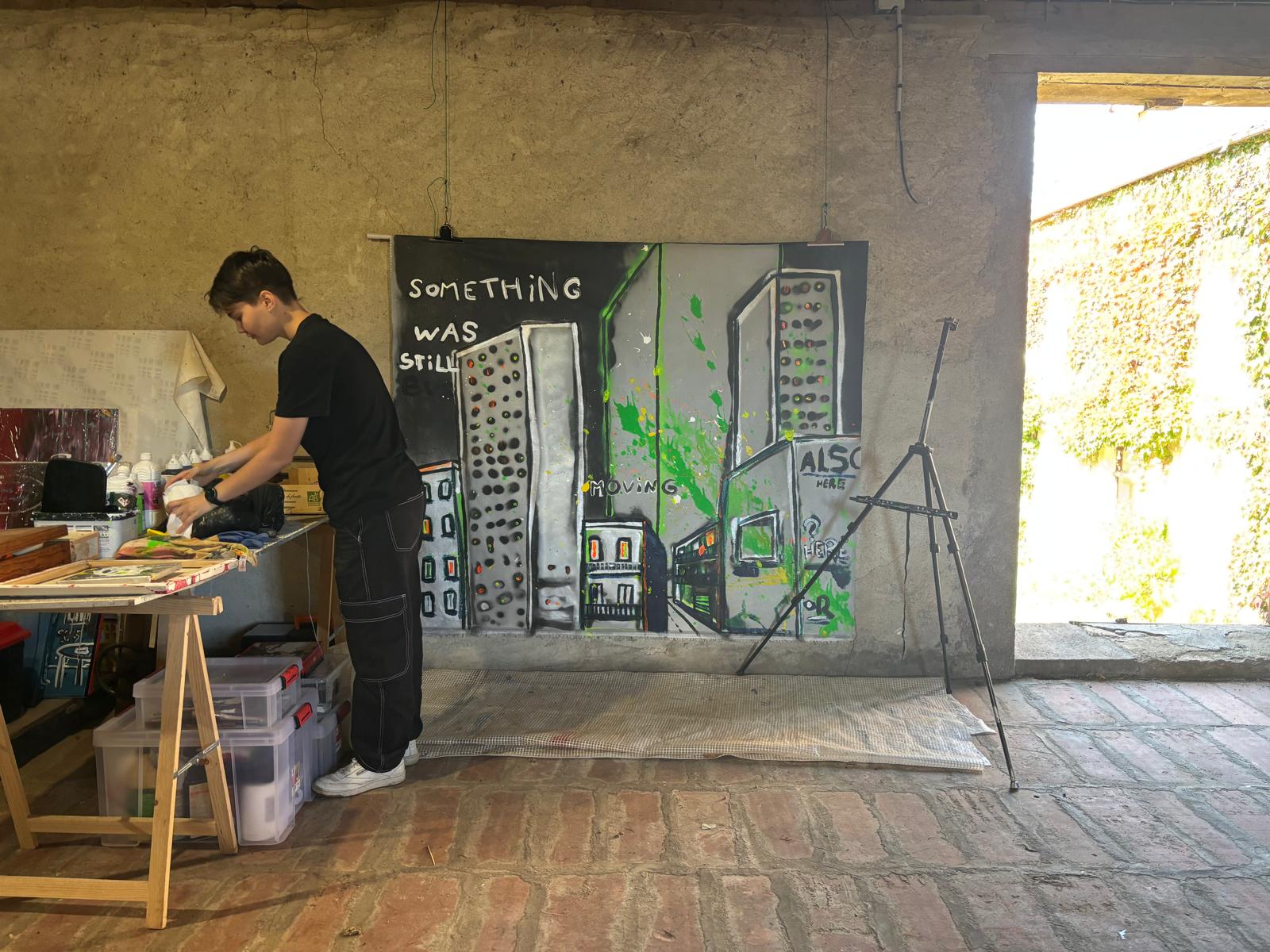 Something was still moving